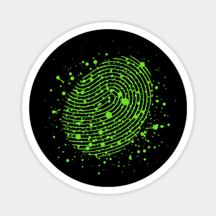 Dirty Fingerprint Magnet